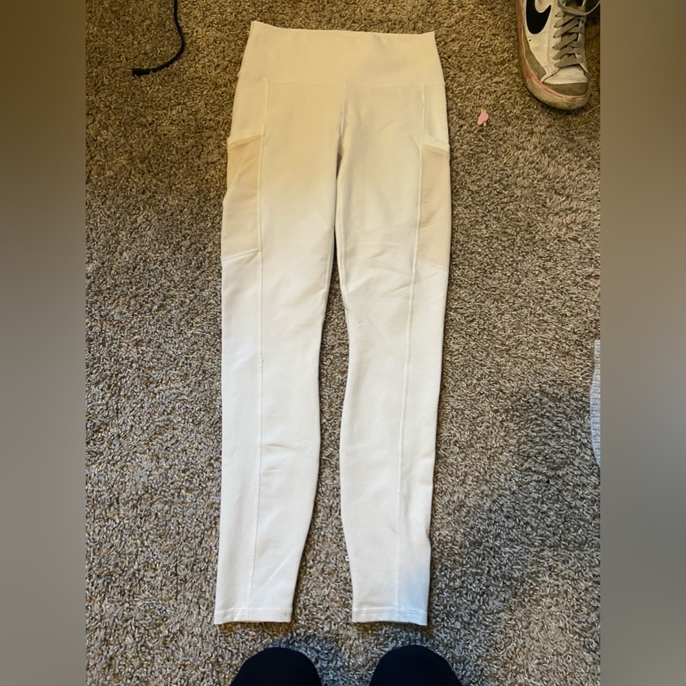 White leggings